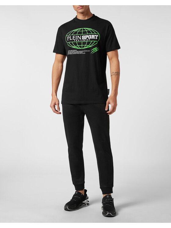 Plein Sport Plein Sport T-Shirt 2127 Czarny Regular Fit