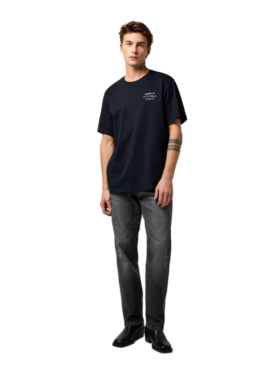 Wrangler Wrangler T-Shirt 112371489 Czarny Regular Fit