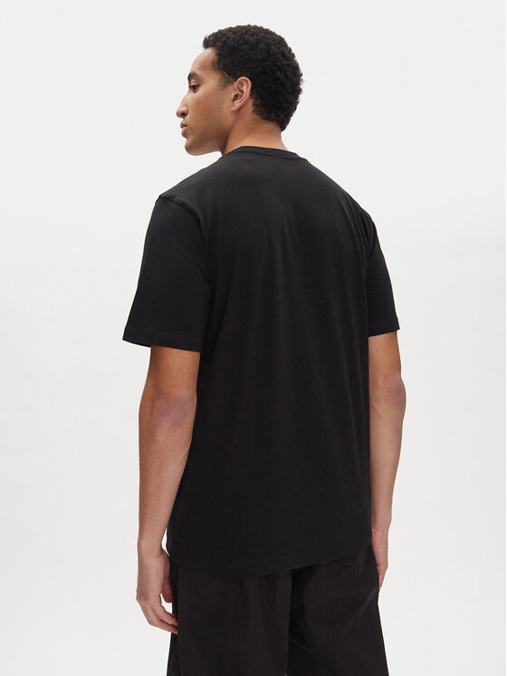 adidas adidas T-Shirt Lounge Slides Graphic Pocket JC5283 Μαύρο Regular Fit