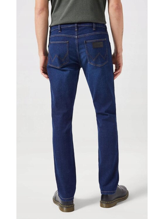 Wrangler Wrangler Jeansy Greensboro Niebieski Regular Fit