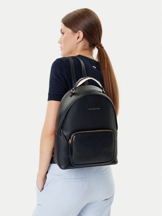 Tommy Hilfiger Tommy Hilfiger Ruksak AW0AW17471 Tamnoplava