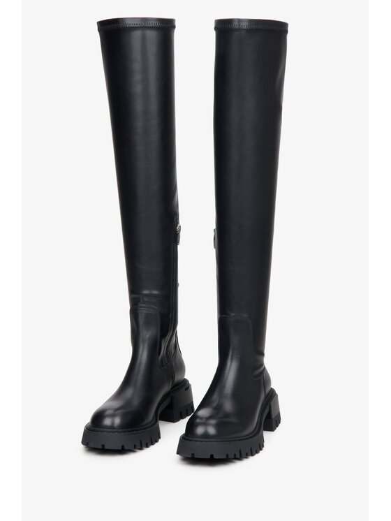 Estro Estro Čižmy ER00114696 Čierna