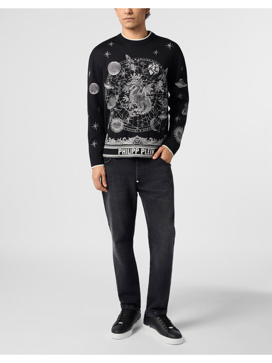 PHILIPP PLEIN PHILIPP PLEIN Jeansy 31243 Černá Skinny Fit