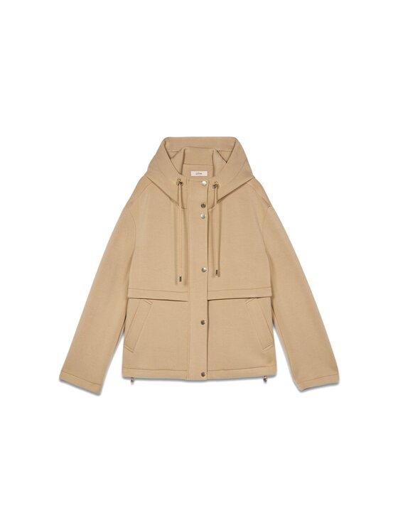 Oltre Oltre Cappotto 8139J000206N002 Écru Baggy Fit