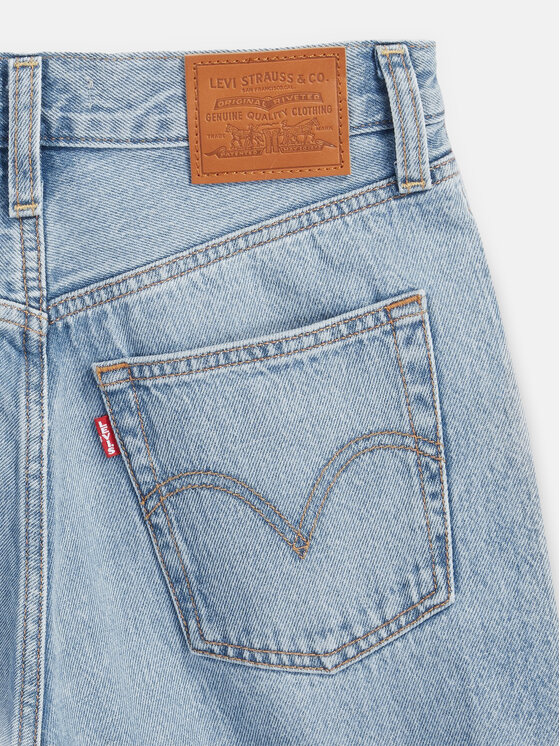 Levi's® Levi's® Jeansy Ribcage A6081-0002 Niebieski Wide Leg