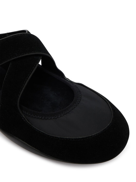 Tory Burch Tory Burch Μπαλαρίνες Romy Sport Mary Jane 178301 Μαύρο