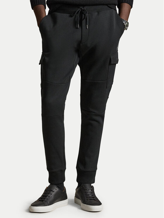Polo Ralph Lauren Pantaloni trening 710980340501 Negru Regular Fit