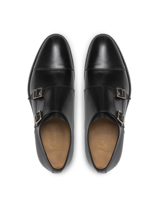 Lord Premium Lord Premium Półbuty Double Monks 5502 Czarny
