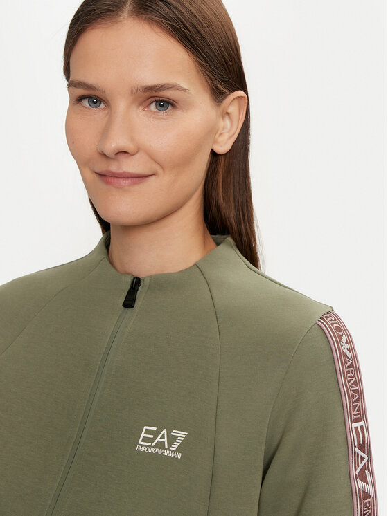 EA7 Emporio Armani EA7 Emporio Armani Trenerka 6DTV51 TJUXZ 1898 Zelena Regular Fit