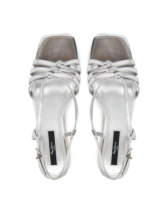 Pepe Jeans Pepe Jeans Sandály PLS90683 Stříbrná