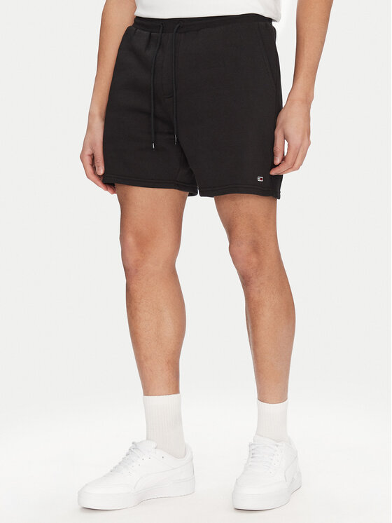Férfi Sport rövidnadrág Tommy Jeans, Méret: XXL, Fekete, Flag Beach DM0DM21931