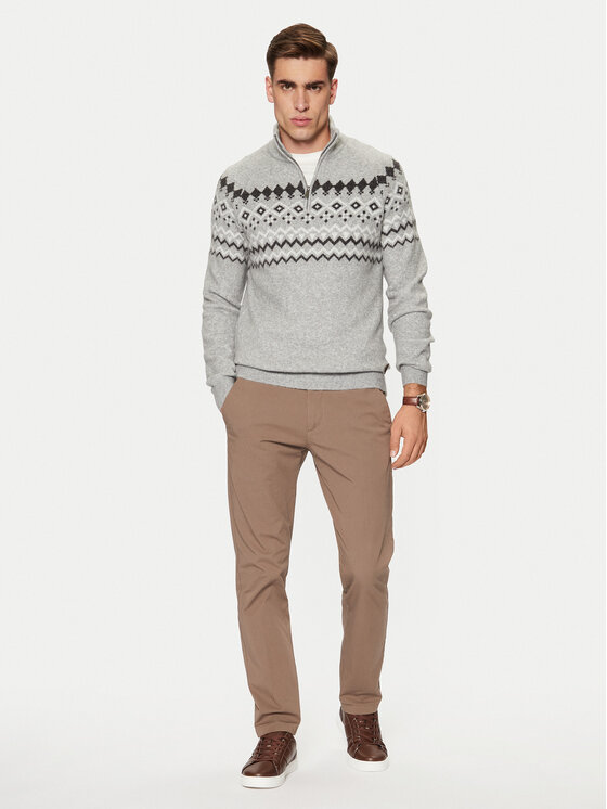 Guess Guess Пуловер M4PR59 Z3LQ0 Сив Regular Fit