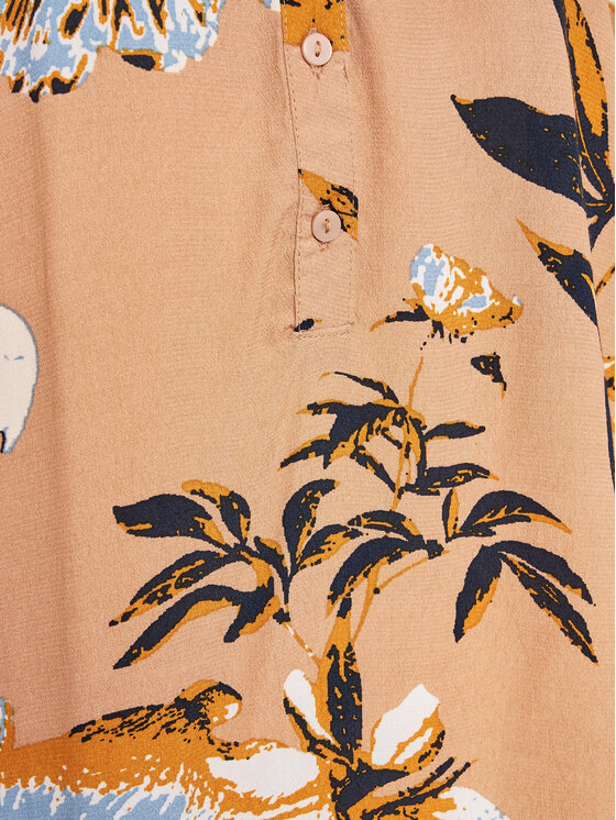 Zizzi Zizzi Palaidinė V00057E Oranžinė Regular Fit