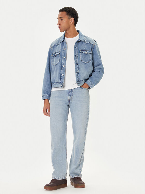 Levi's® Levi's® Jeansová bunda Western 003O0-0000 Modrá Relaxed Fit