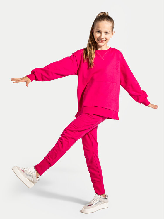 Coccodrillo Coccodrillo Spodnji del trenirke ZC4120201VGA Roza Slim Fit