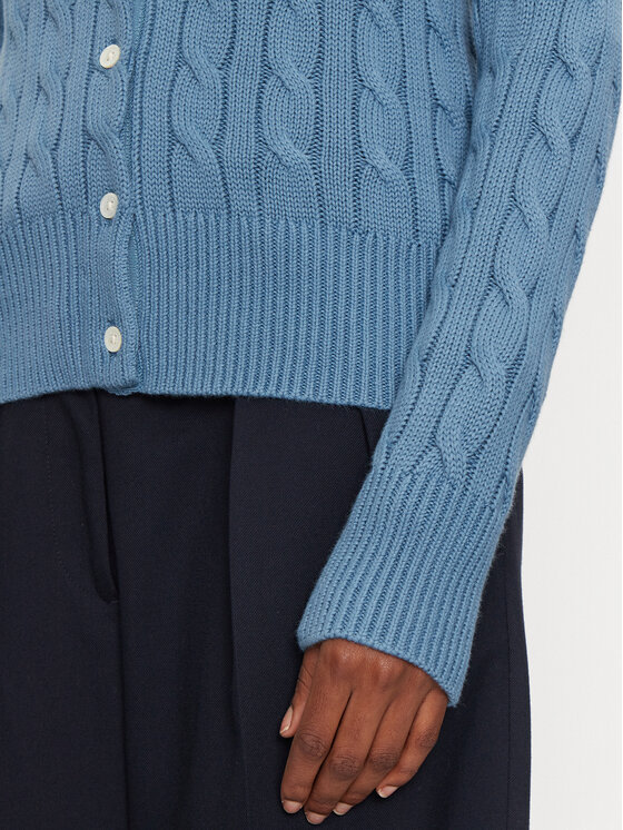 Polo Ralph Lauren Polo Ralph Lauren Kardiganas 211891643016 Mėlyna Regular Fit