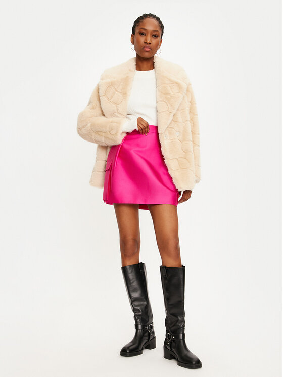 TWINSET TWINSET Мини пола 242AT2110 Розов Regular Fit