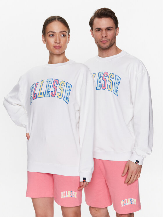 Ellesse sweat blanc sales