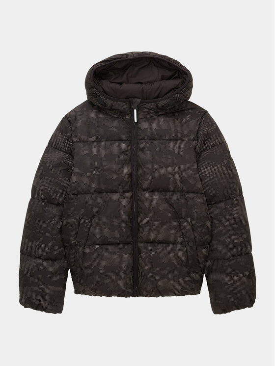 Tom Tailor Tom Tailor Μπουφάν χειμωνιάτικο 1038539 Μαύρο Regular Fit