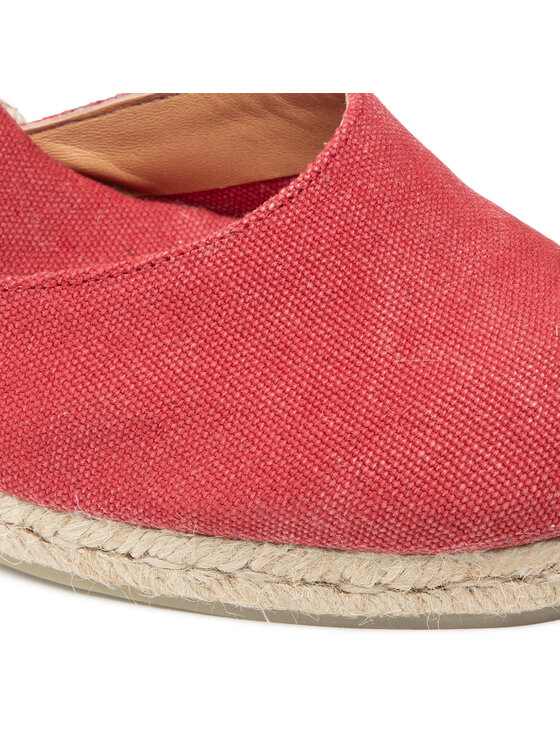 Castañer Castañer Espadrile Carina/8/002 021642-604 Roșu
