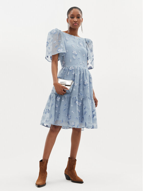 Custommade Custommade Kokteilinė suknelė Jamina 999395482 Mėlyna Regular Fit