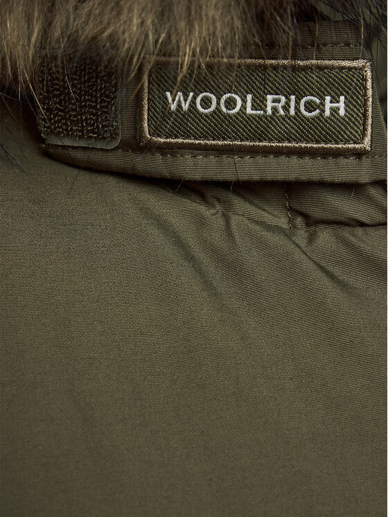 Woolrich Woolrich Μπουφάν πουπουλένιο Arctic Raccoon CFWWOU0538FRUT0001 Πράσινο Regular Fit