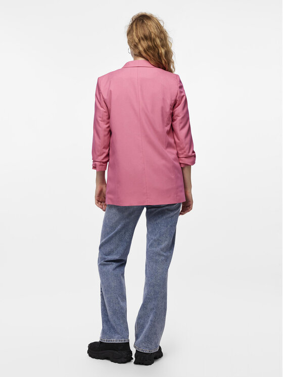 Pieces Pieces Švarkas Bosella 17090996 Rožinė Regular Fit