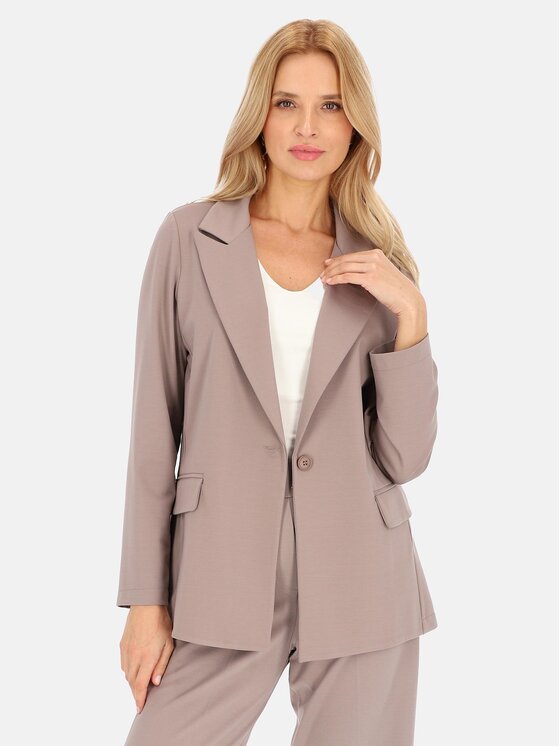 Perso Perso Marynarka VEE242404F Miedziany Regular Fit
