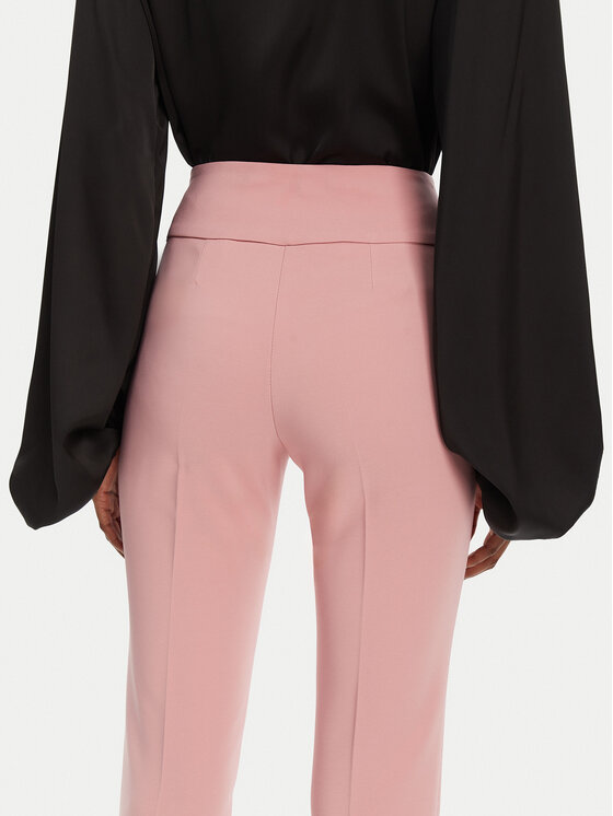 Rinascimento Rinascimento Pantaloni di tessuto CFC0122830003 Rosa Regular Fit