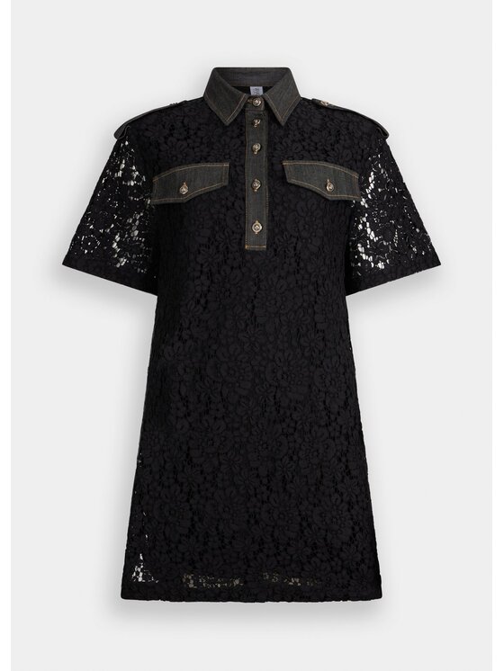 Liu Jo Liu Jo Vestito di jeans UF5234J495722222 Nero Regular Fit