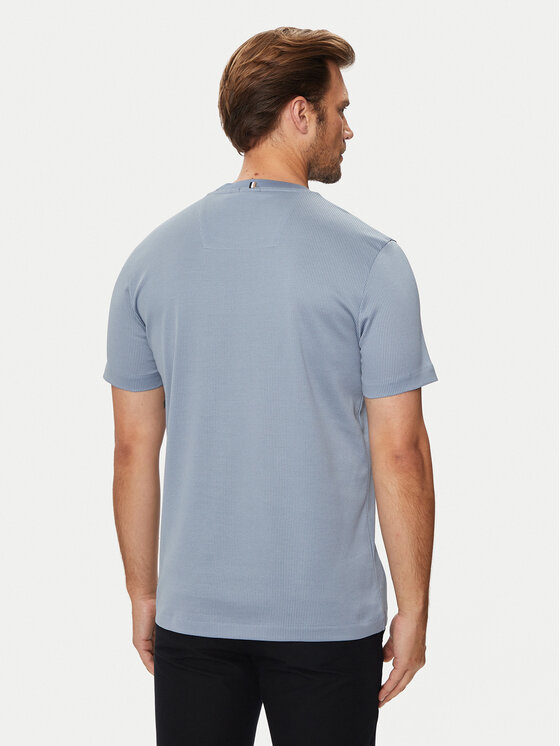 BOSS Boss Tričko H-Tiburt 431 50518539 Modrá Regular Fit