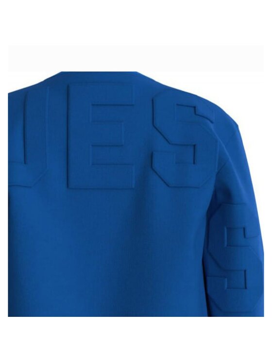Guess Guess Bluza Oversize Is active top Niebieski Regular Fit