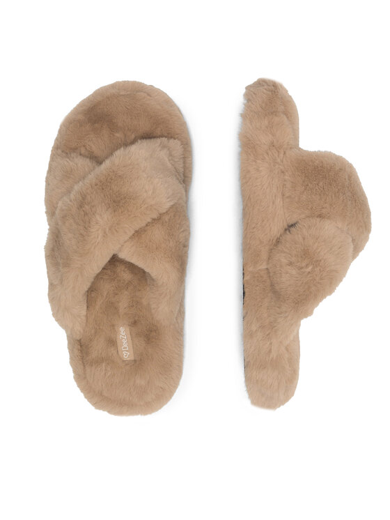 DeeZee DeeZee Naminės šlepetės DE-16 Ruda