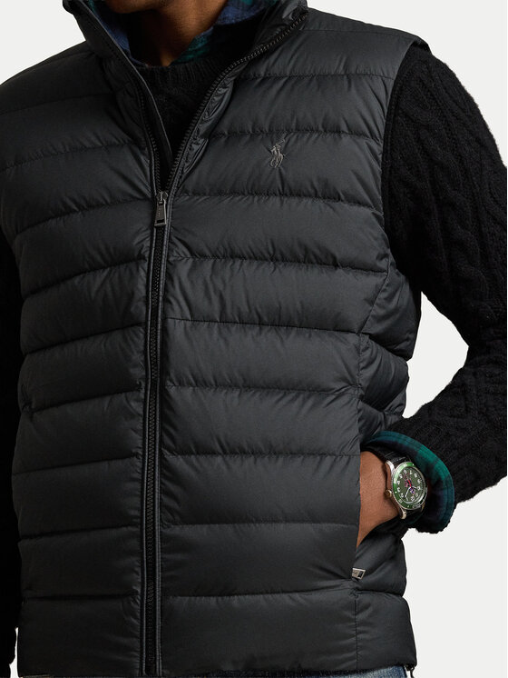 Polo Ralph Lauren Polo Ralph Lauren Vestă elegantă 710967775002 Negru Regular Fit