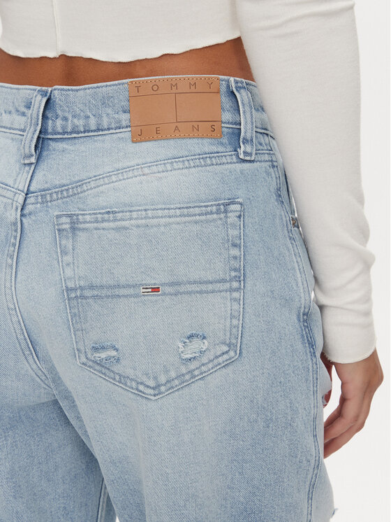 Tommy Jeans Tommy Jeans Traperice Betsy DW0DW19618 Plava Straight Fit