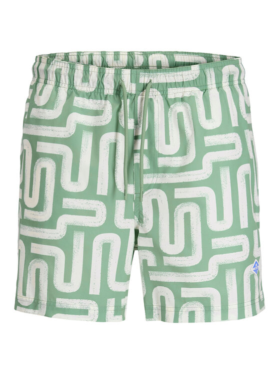 Jack & Jones Jack & Jones Kupaće gaće i hlače Maui Sand 12291428 Zelena Regular Fit