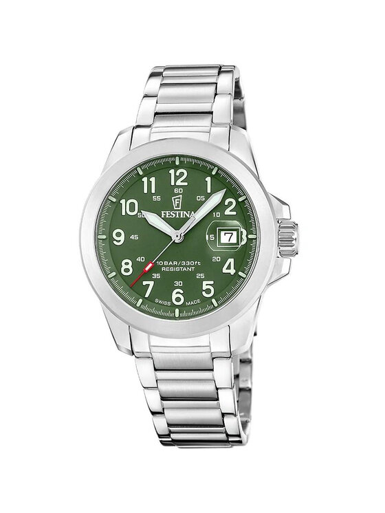 Festina Festina Zegarek F20081-3 Srebrny