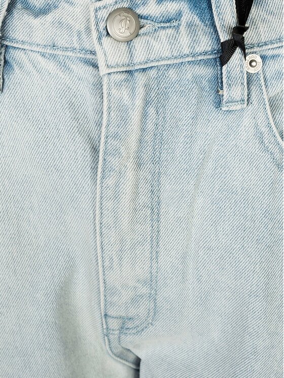 Juicy Couture Juicy Couture Jeansy WFWB117021 Modrá Oversize