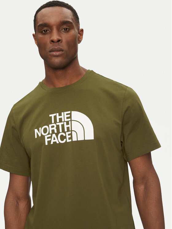 The North Face The North Face T-shirt Easy NF0A8A6C Zelena Regular Fit