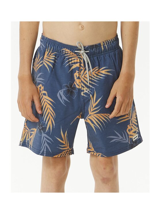 Rip Curl Rip Curl Szorty kąpielowe Surf Revival Floral Volley-Boy Granatowy