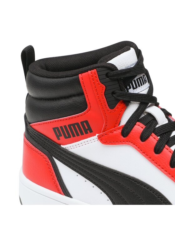 Puma Puma Sneakersy Rebound V6 Mid Jr 393831 03 Czerwony