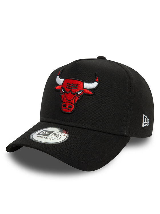 New Era New Era Бейсболка Patch Chicago Bulls 9FORTY E-Frame 60580707 Чорний