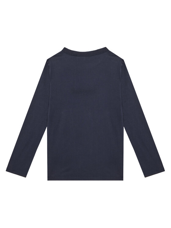 Napapijri Napapijri Blúz S-Chamois NP0A4HYK M Sötétkék Regular Fit