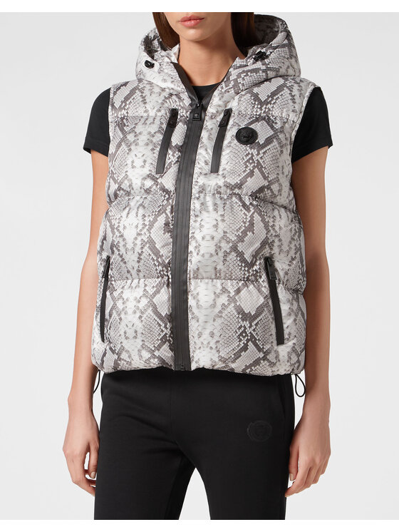 Plein Sport Plein Sport Bezrękawnik 219 Szary Regular Fit