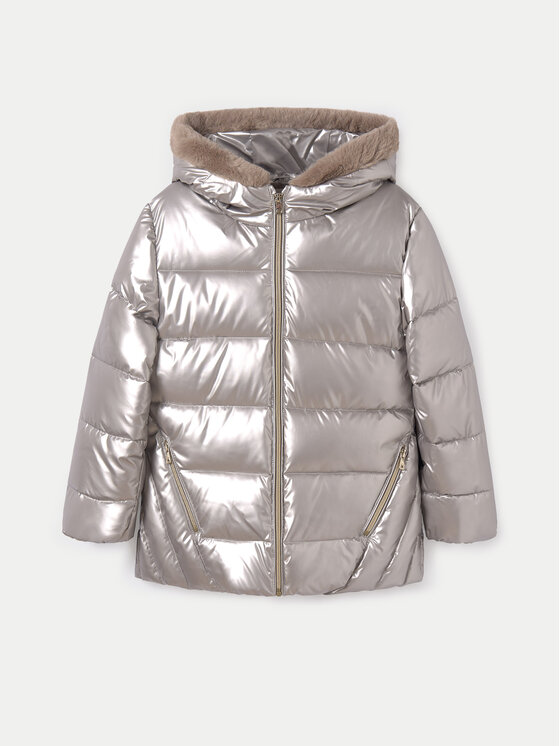 Mayoral Mayoral Зимно яке 7483 Златист Regular Fit