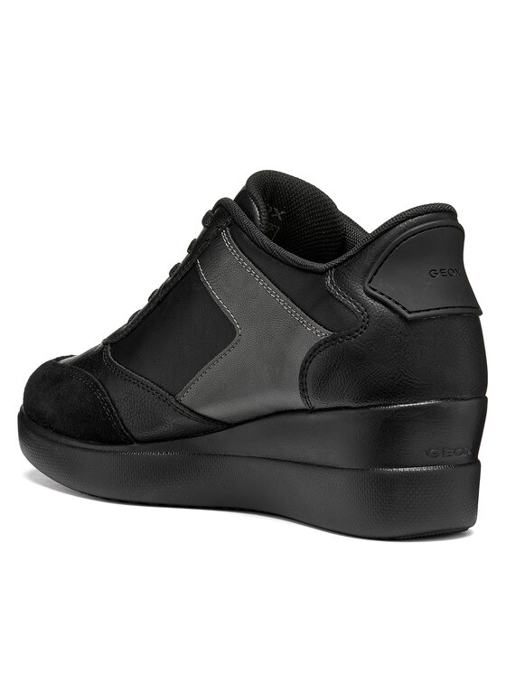 Geox Geox Scarpe basse D Stardust Plus D680QB 5422 C9999 Nero
