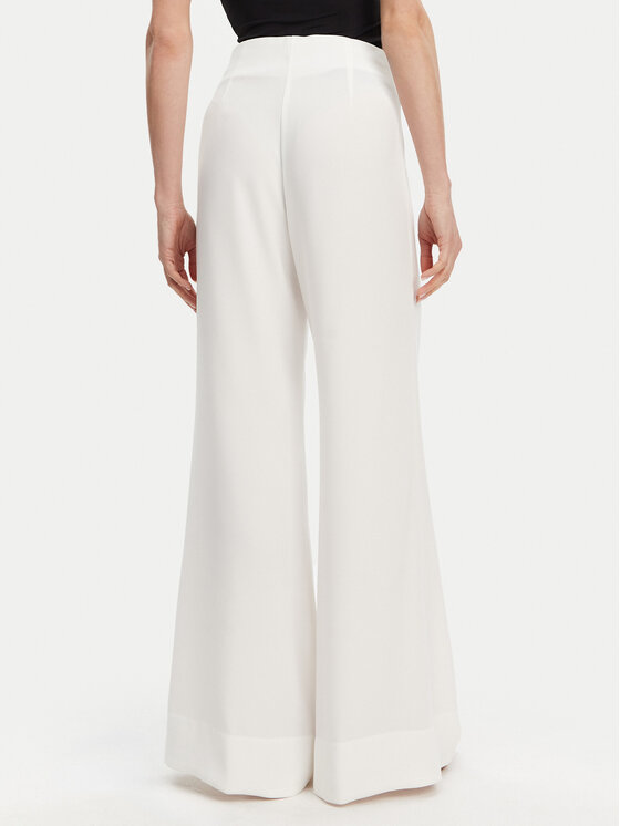 ACCESS FASHION ACCESS FASHION Spodnie palazzo 53-5136-117 Biały Regular Fit