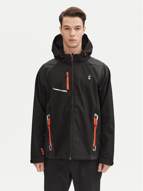 Aulp Aulp Куртка softshell Robin Чорний Regular Fit