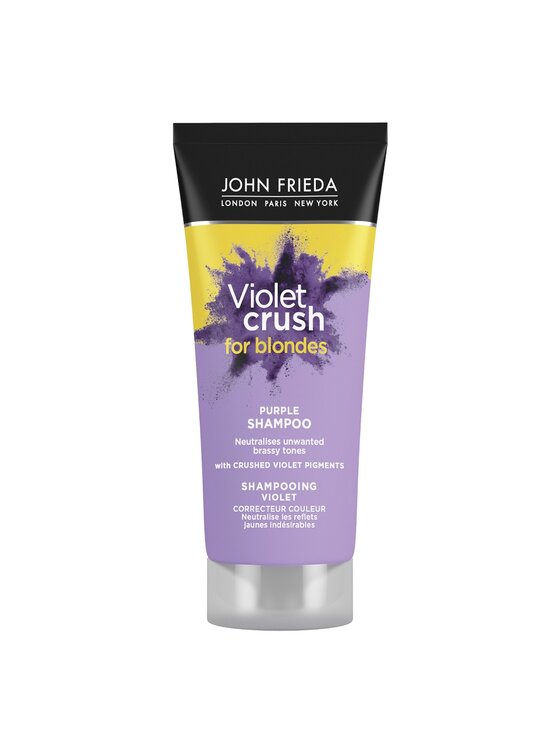 Szampon do włosów John Frieda, John Frieda Violet Crush szampon neutralizujący żółty odcień włosów 75ml