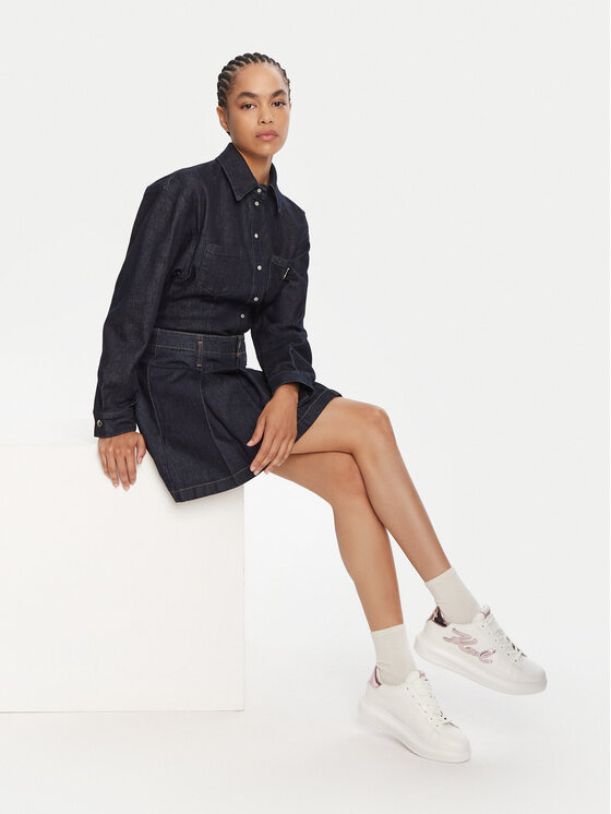 KARL LAGERFELD KARL LAGERFELD Sneakers Kapri KL62511A Alb